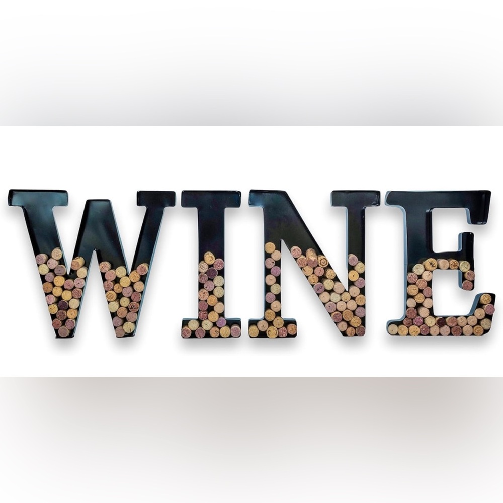 Wine Cork Keepsake - Metal Wall Decor